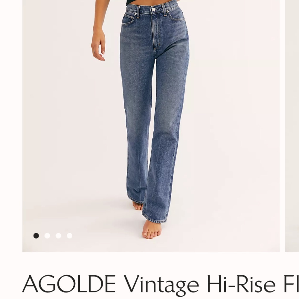 AGOLDE vintage Hi- Rise Flare Jeans